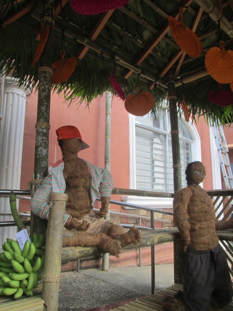 The Municipal Hall has its own decoration at the entrance.